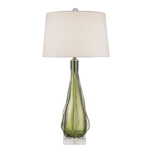 QNC-ZEPHYR-TL ZEPHYR Green/white// настольный E27 1х100  х  QNC-ZEPHYR-TL