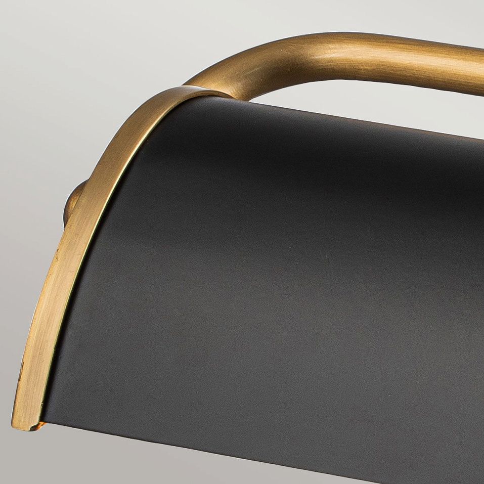 WINCHFIELD-PLM-AB-MB WINCHFIELD Aged Brass & Matte Black/Matte Black// настенный E14 2х40  х   