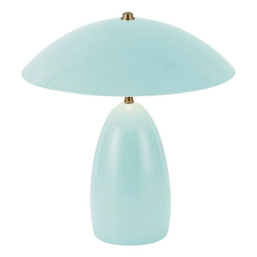 ALM-POPPY-TL-M-CB  POPPY Cerulean Light Blue/Brass/Light Blue//matt настольный  1х11.5  х  ALM-POPPY-TL-M-CB 