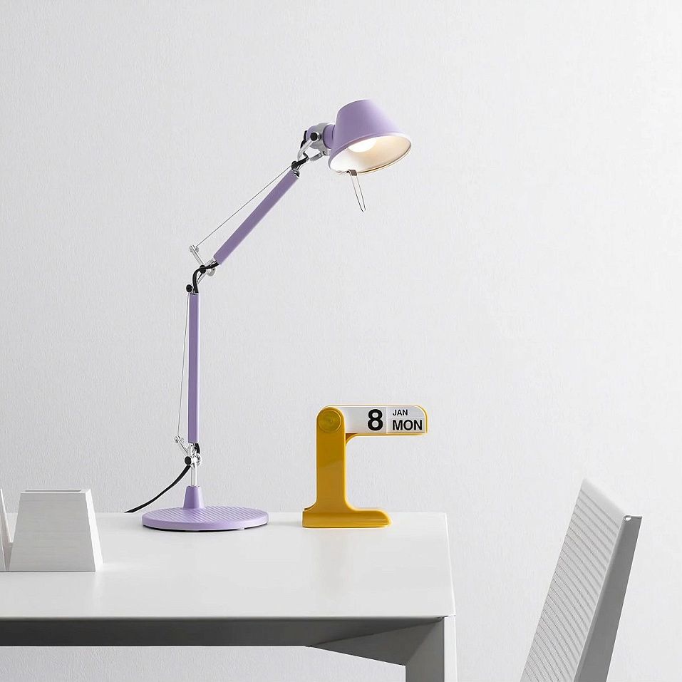 AS01180059 TOLOMEO micro lilac/lilac// настольный E14 LED 1х6  х   
