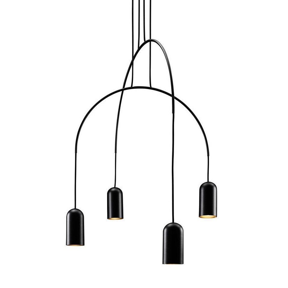 T97H11IZL BOW  BLACK/BLACK// подвесной E27 4х15  х   