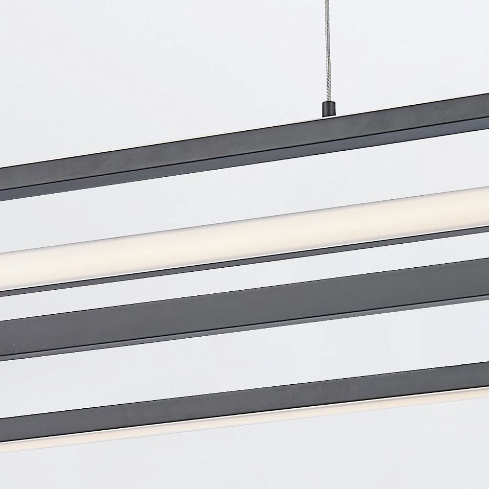 QN-DEMARK-LP-BK DEMARK Matte Black///белый подвесной LED 1х58  х   