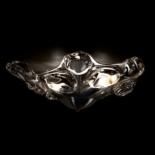 OPTIC crystal OPTIC сатинированная нержавеющая сталь/прозрачный// потолочный E14 LED 4х6  х  OPTIC crystal