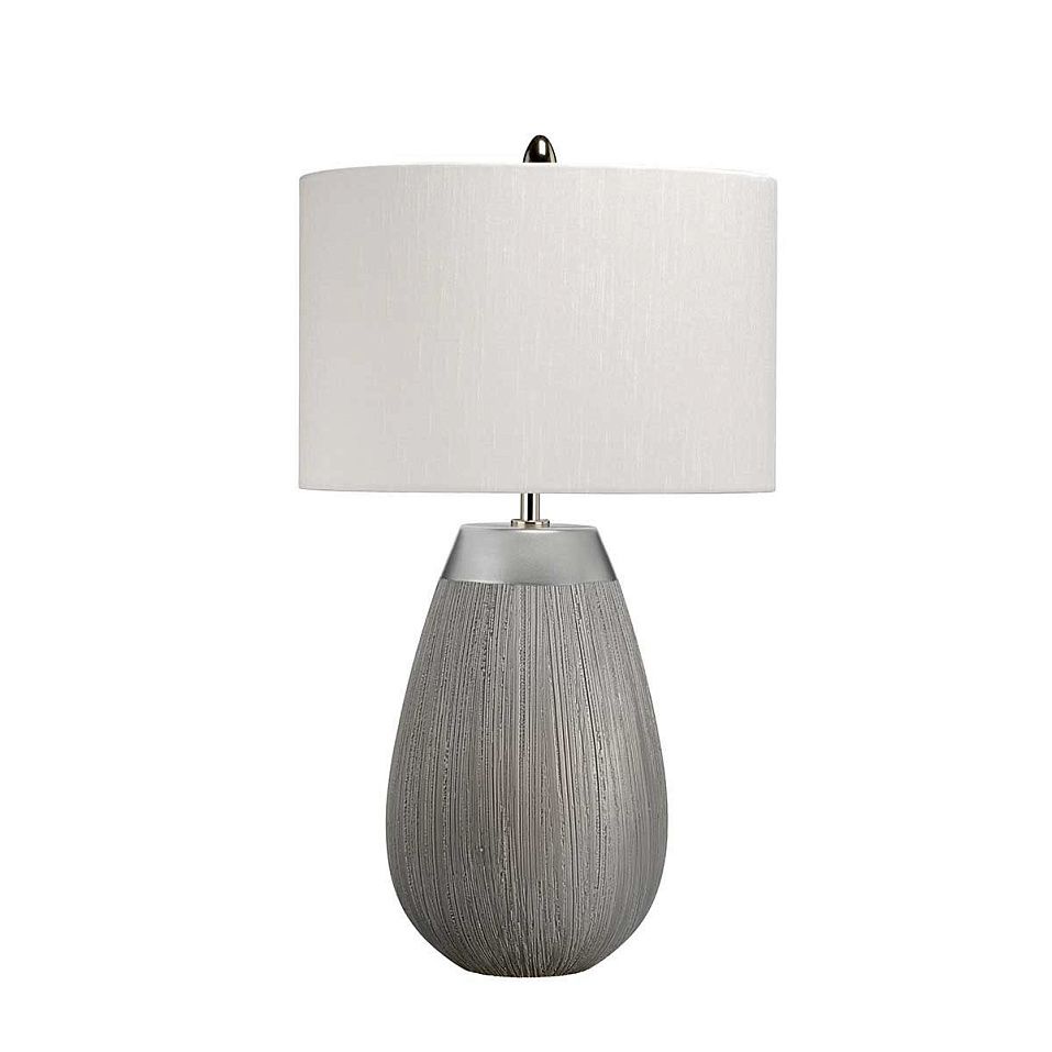 QN-HARROW-TL HARROW Silver/light grey// настольный E27 1х60  х   