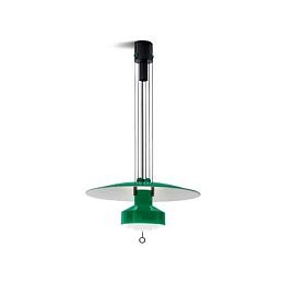 9312 SALISCENDI 1957 GREEN/WHITE// подвесной LED 1х36  х  9312