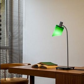 LDB EDV 11 LAMPE DE BUREAU   GREY/GREEN//зеленый настольный E14 1х20  х  LDB EDV 11