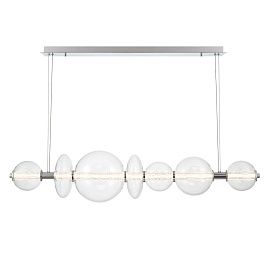 QN-ATOMO-LP7-PC ATOMO Polished Chrome/Clear// подвесной LED 1х46  х  QN-ATOMO-LP7-PC