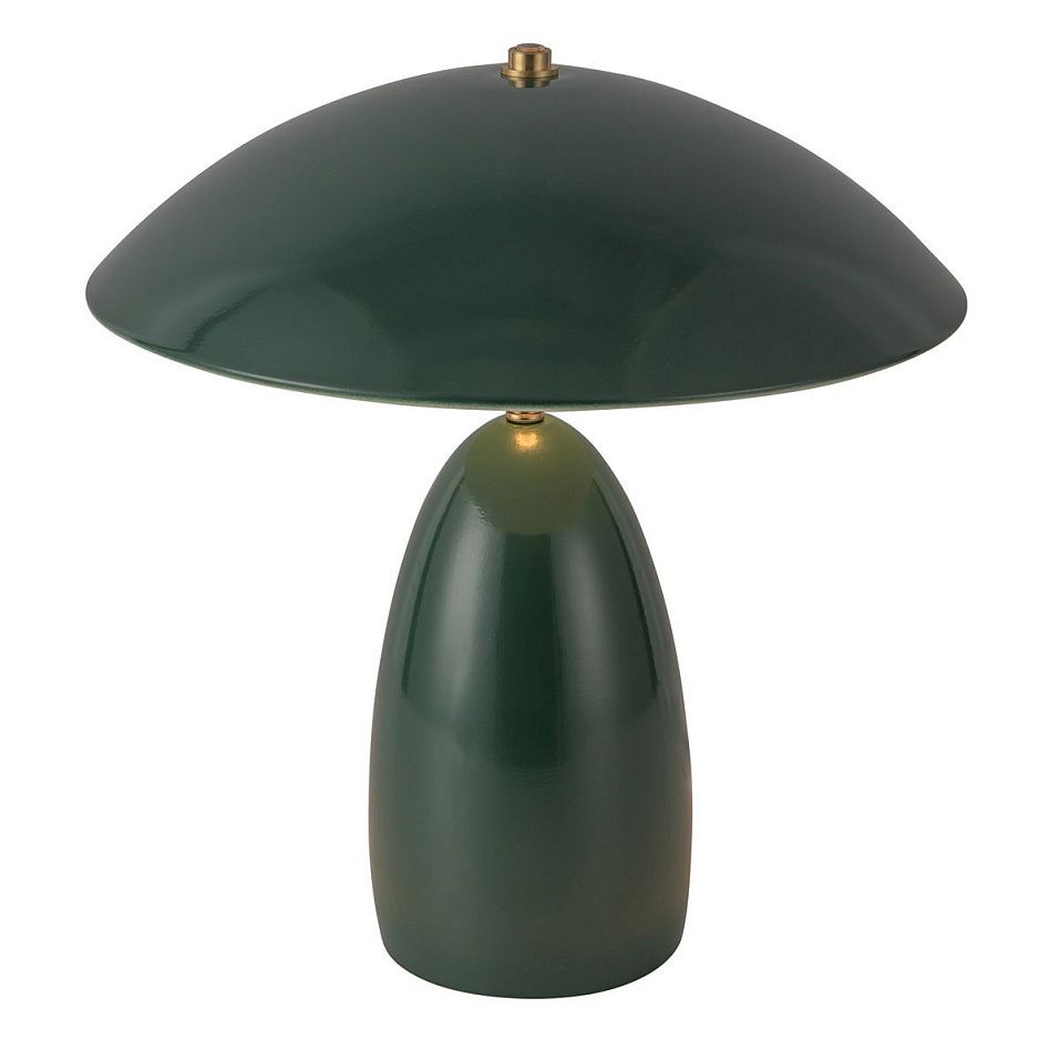 ALM-POPPY-TL-M-PG POPPY Pine Green/Brass/Pine Green //matt настольный  1х11.5  х   
