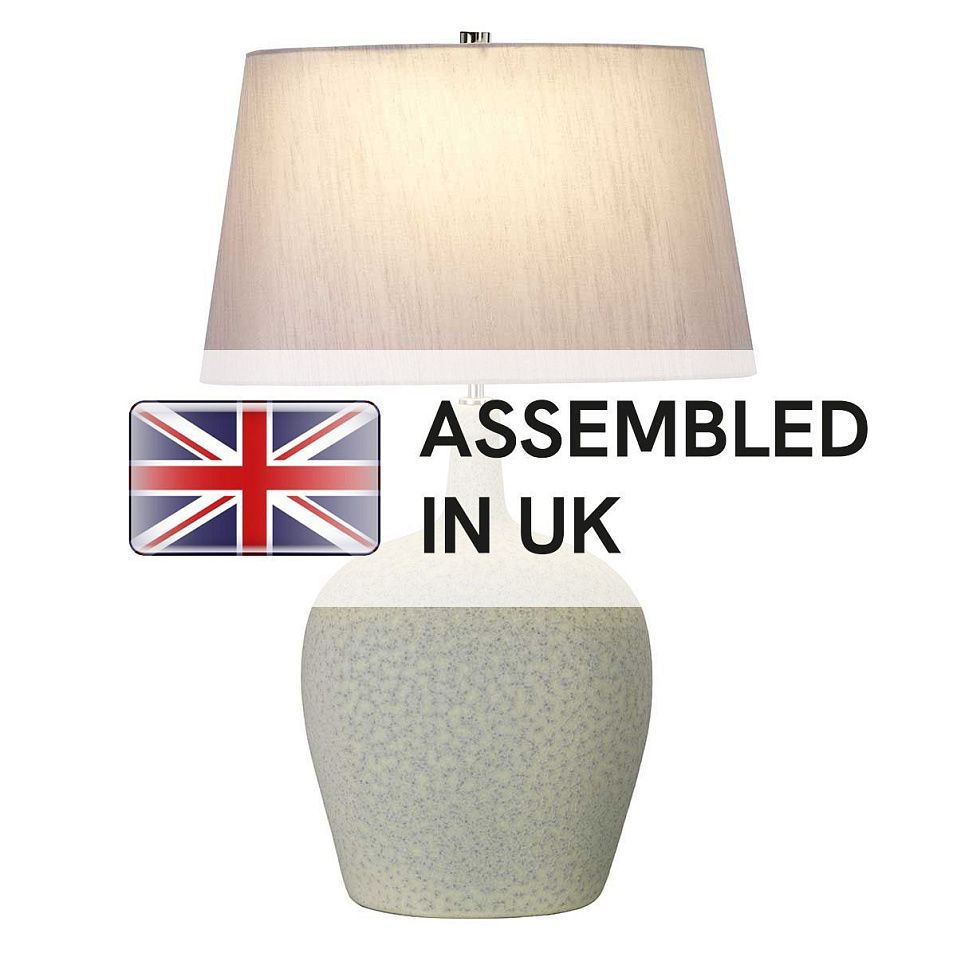 LAMBETH-TL LAMBETH Sage Green/Silver// настольный E27 1х60  х   
