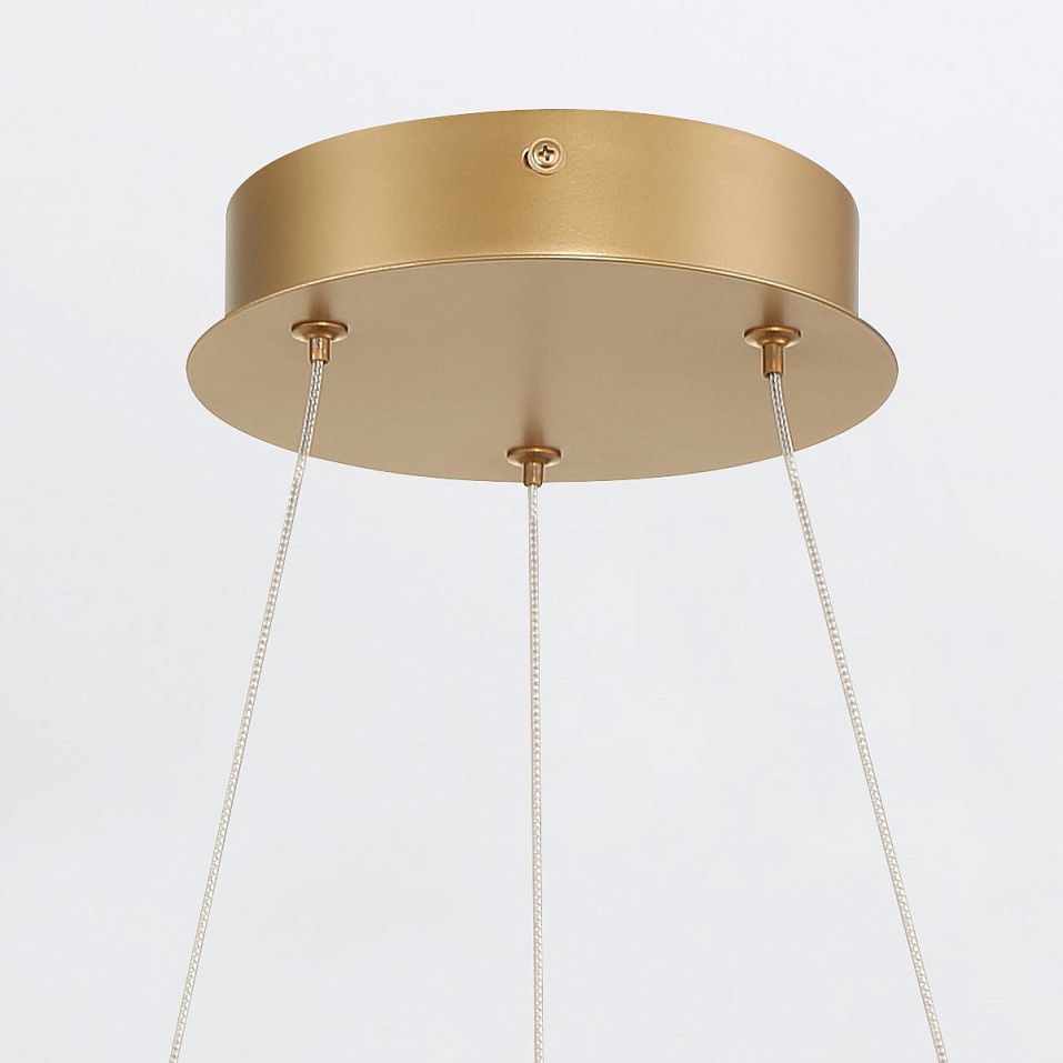 QN-CADOUX-P-BG CADOUX Brushed Gold///белый подвесной LED 1х54  х   