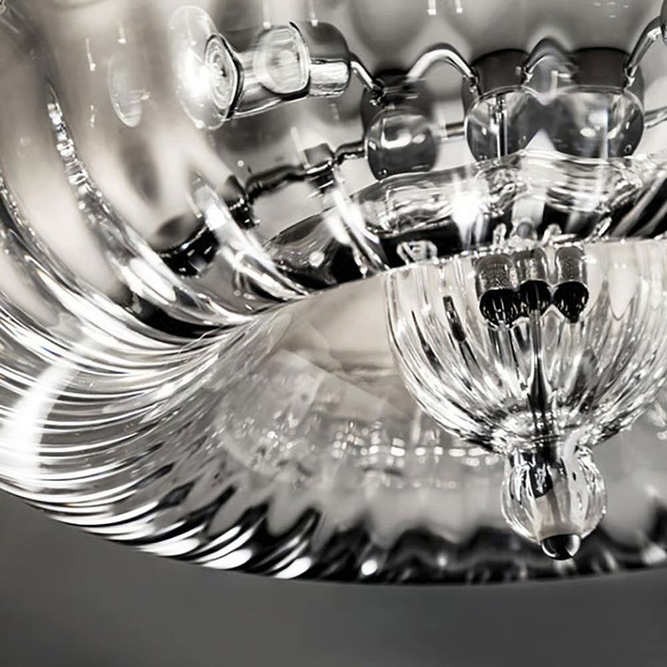 NOVECENTO SP G CR/RI  CR NOVECENTO chrom/crystal// подвесной E14 5х60  х   