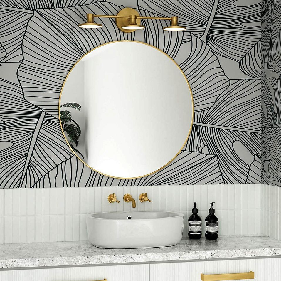ALM-ISSA-3WB-BG ISSA Brushed gold///matt настенный  3х6.7  х   