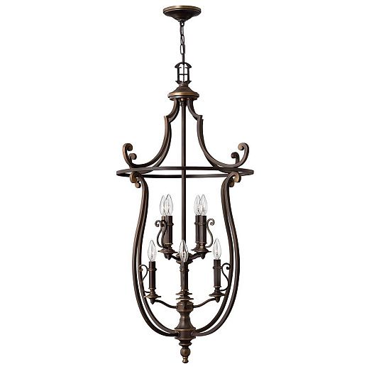HK-PLYMOUTH8-P PLYMOUTH  Olde Bronze /// подвесной E14 8х60  х  HK-PLYMOUTH8-P