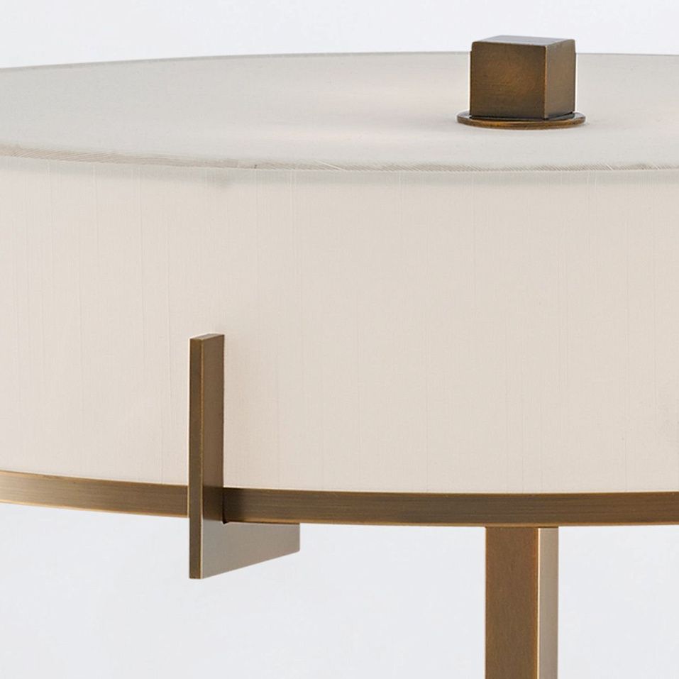 QNC-JACOBI-TL JACOBI Antique Brass /Black/White//Opal настольный E14 LED 3х7  х   