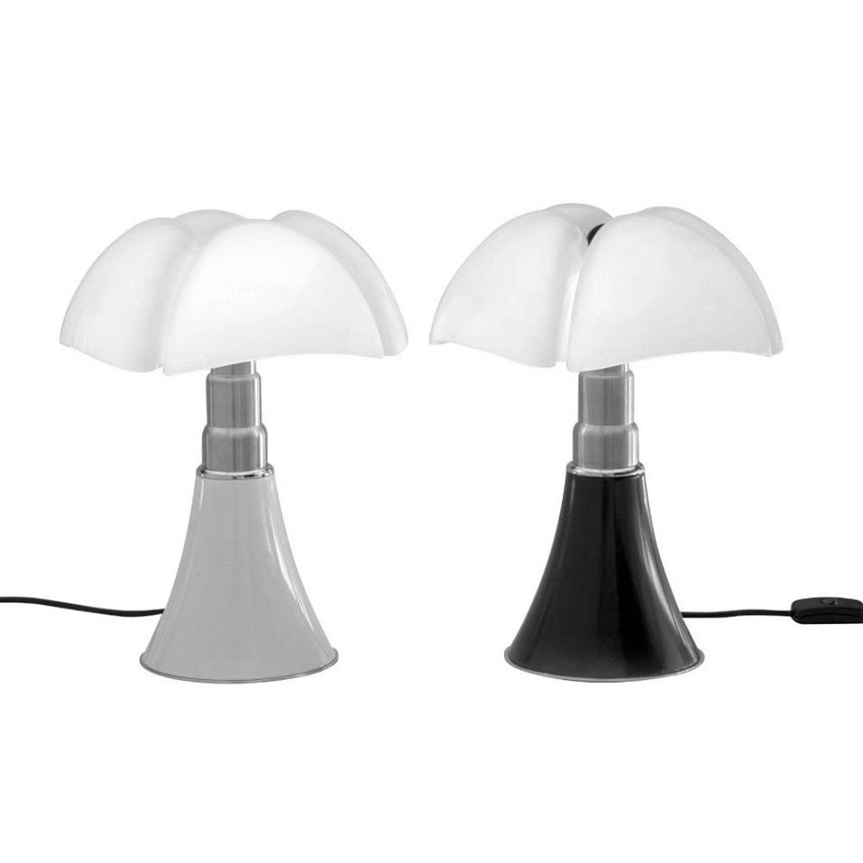 620/J/DIM/BI MINIPIPISTRELLO WHITE/WHITE// настольный LED 1х7  х   