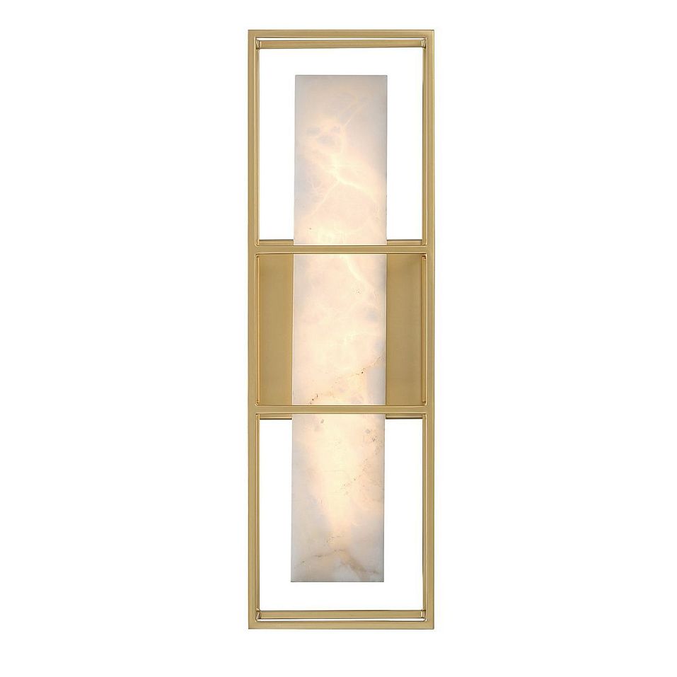 QN-BLAKLEY-M-BG BLAKLEY Brushed Gold/Beige// настенный LED 1х13  х   