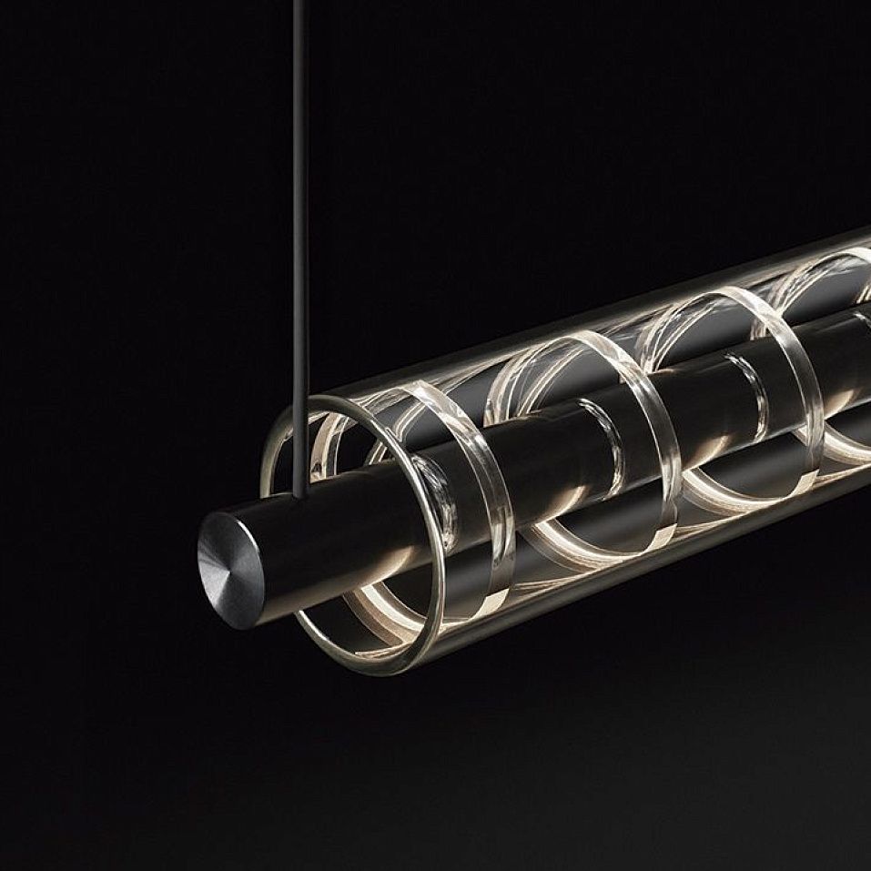 A5272011N LOOP black/clear// подвесной LED 1х37  х   