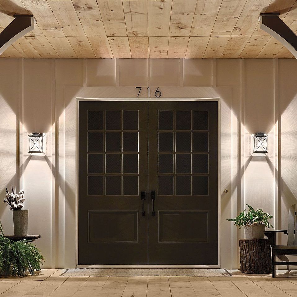 KL-ARGYLE2-S  AGRYLE Weathered Zinc /Seeded Clear// настенный E27 1х60  х   