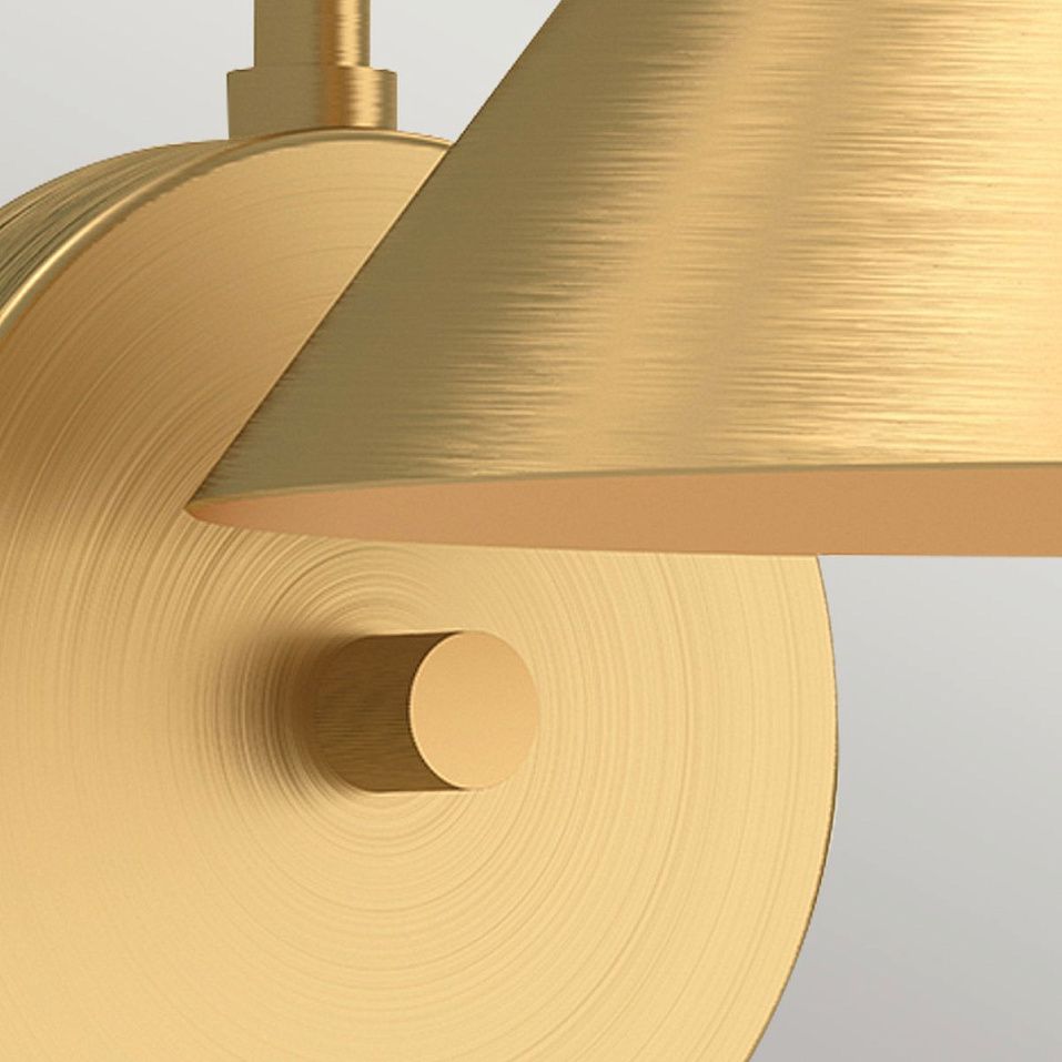 ALM-REMYCK-1WB-GD REMYCK Brushed Gold /Brushed Gold // настенный E27 1х60  х   