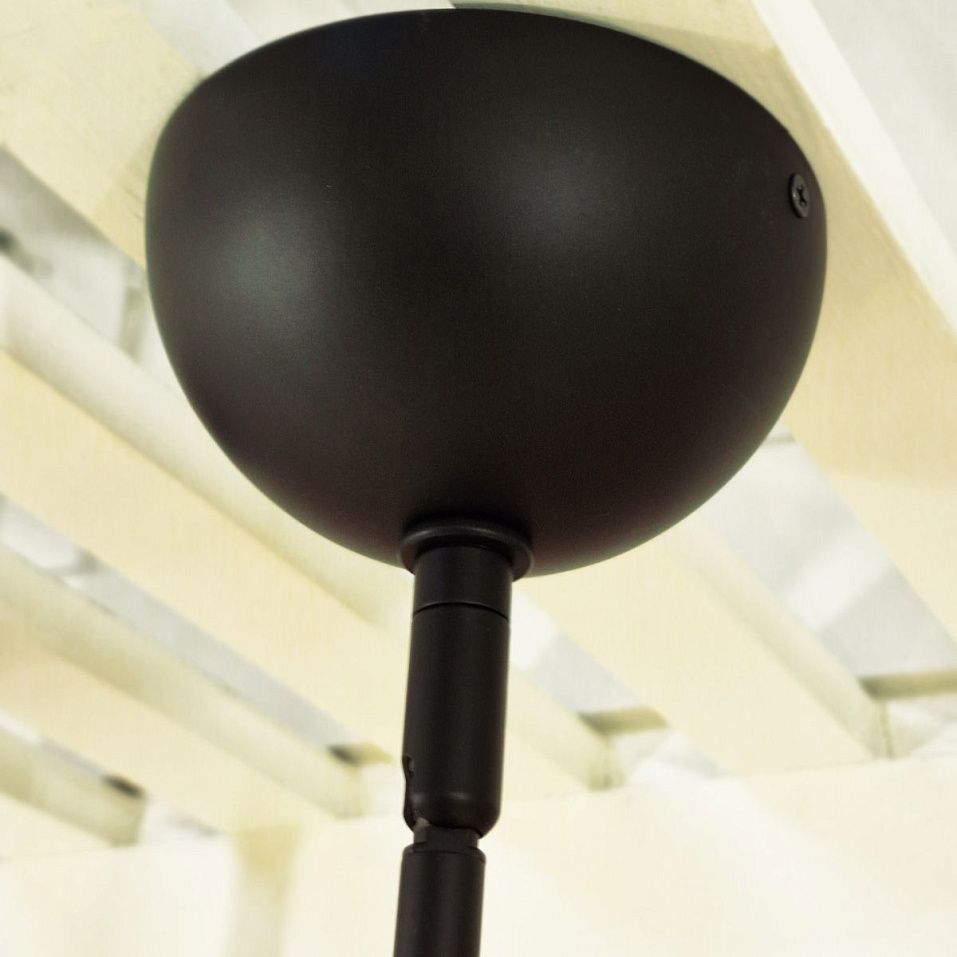 ALM-JUDE3-MB-CL JUDE Matte Black/Clear// подвесной E27 3х60  х   