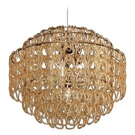 GIOGALI SP 60 OR AM GIOGALI gold/crystal amber// подвесной E27 3х77  х  GIOGALI SP 60 OR AM