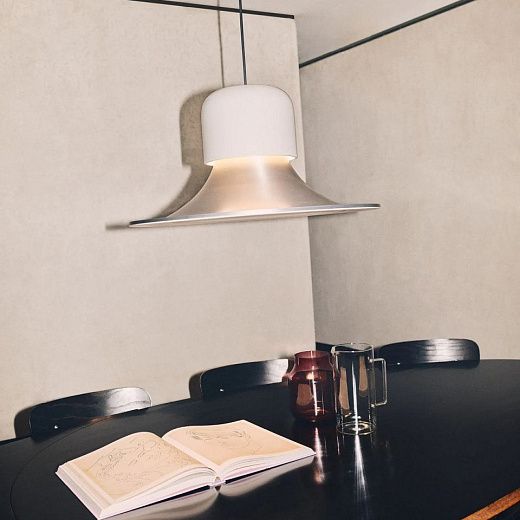 9302 Campana - 1969 WHITE/ALLUMINIUM// подвесной LED 1х31  х  9302
