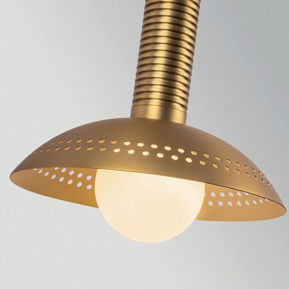ALM-ARDEN-LED-2WB-BG ARDEN Brushed Gold/Brushed Gold//Opal настенный  2х6.5  х   