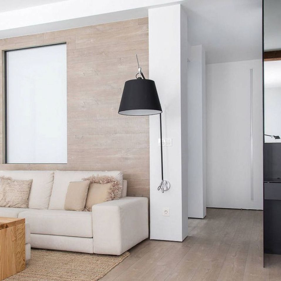 Tolomeo Mega Wall TOLOMEO mega black/black// настенный E27 LED 1х21  х   