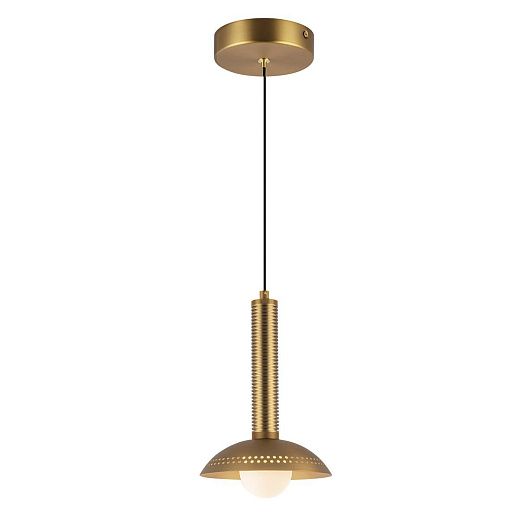 ALM-ARDEN-LED-MP-BG ARDEN Brushed Gold/Brushed Gold//opal подвесной  1х6.5  х  ALM-ARDEN-LED-MP-BG