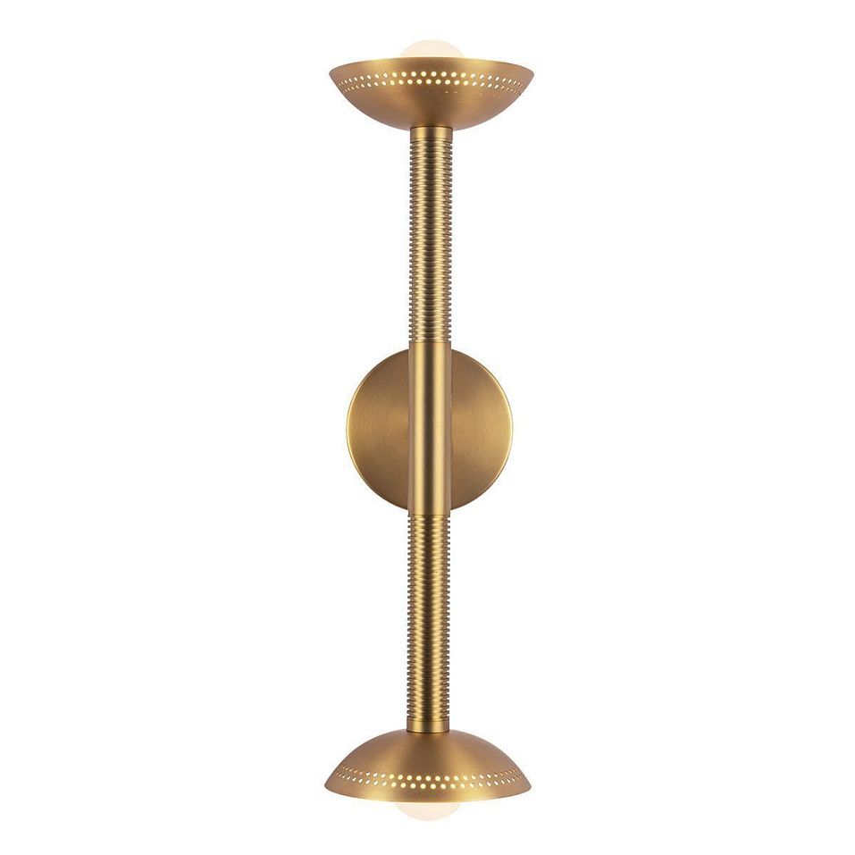 ALM-ARDEN-LED-2WB-BG ARDEN Brushed Gold/Brushed Gold//Opal настенный  2х6.5  х   