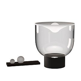 838/NE GRAMMOLUCE Black Opaque/clear// настольный  1х33  х  838/NE