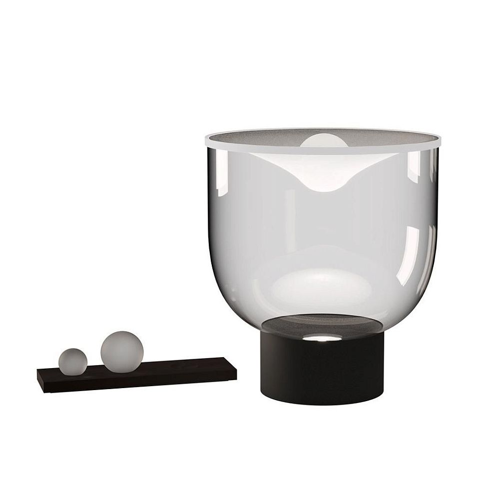 838/NE GRAMMOLUCE Black Opaque/clear// настольный  1х33  х   