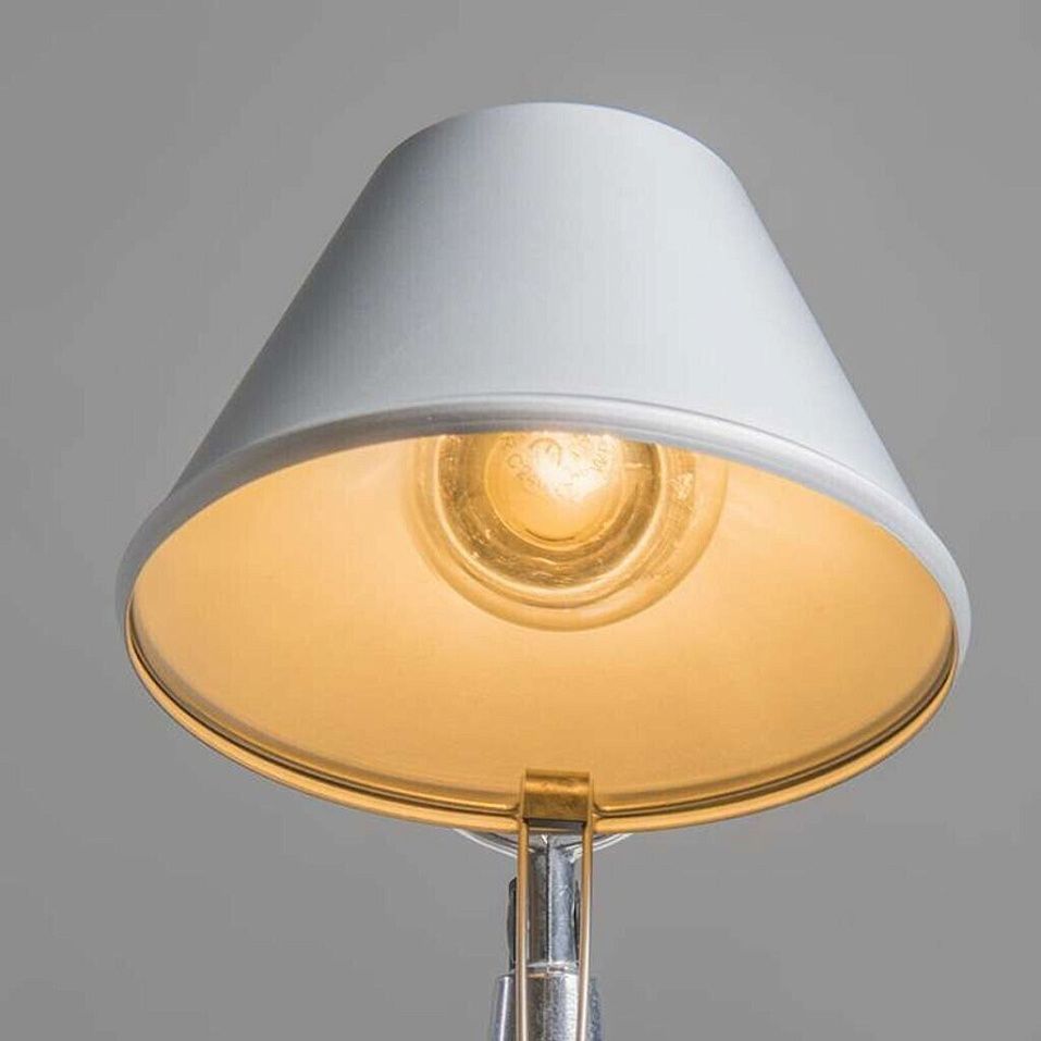 A010800 TOLOMEO micro pinza grey/grey// переносной E14 1х60  х   