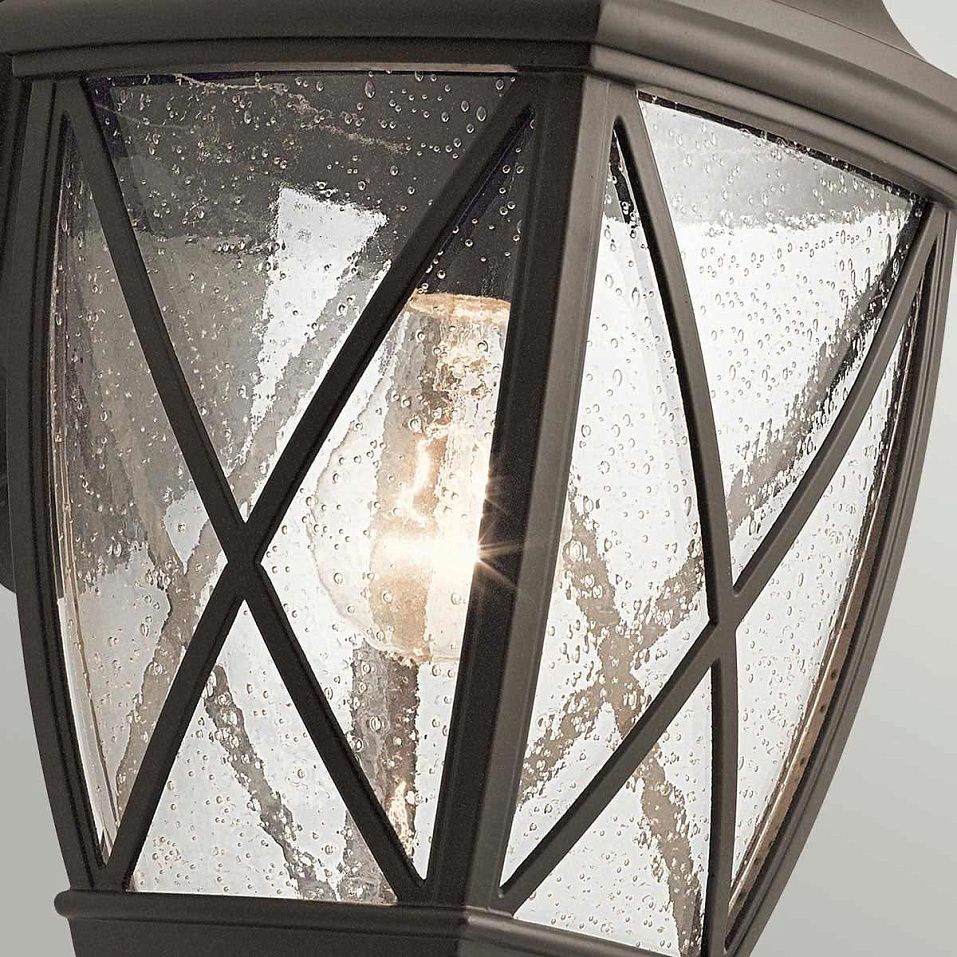 KL-TANGIER2-M TANGIER  Olde Bronze /Seeded clear// настенный E27 1х60  х   