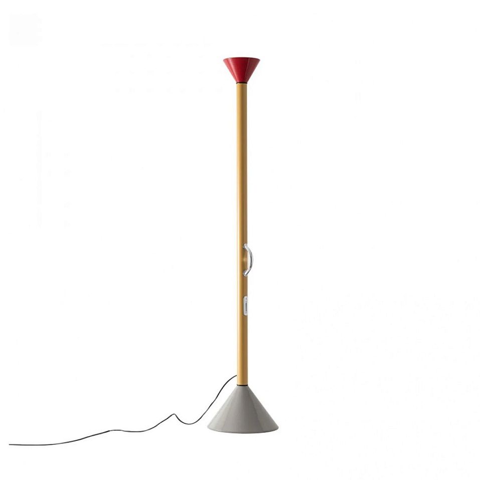 A0111W00 CALLIMACO yellow and smoke/red// напольный LED 1х45  х   