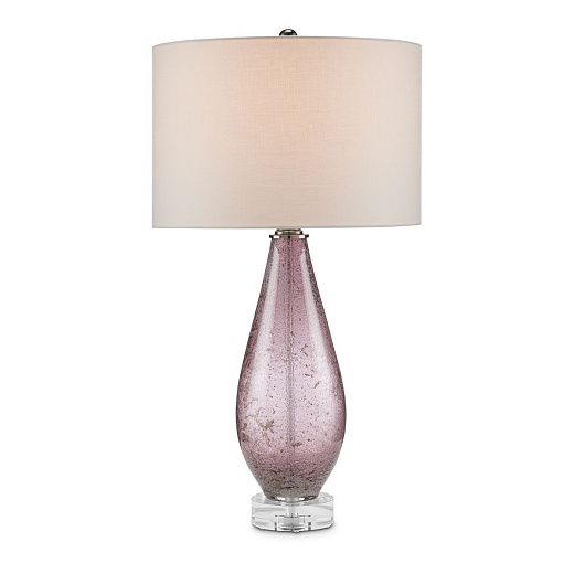 QNC-OPTIMIST-TL-PURP OPTIMIST Purple/Nickel /White// настольный E27 1х100  х  QNC-OPTIMIST-TL-PURP