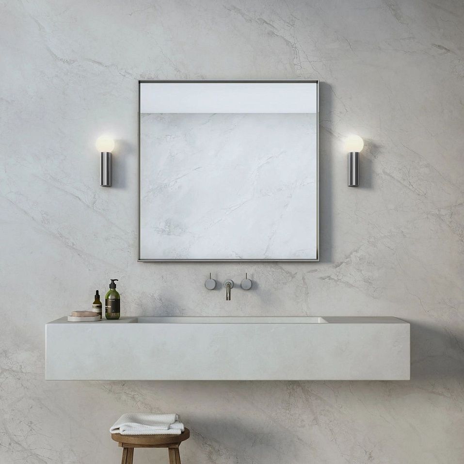 1459001 ORTONA SINGLE Polished Chrome/matt white// настенный G9 LED 1х3.5  х   