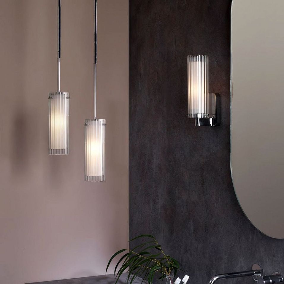1411001 OTTAVINO Polished Chrome/Clear/matt// настенный E14 LED 1х5  х   