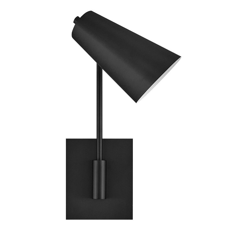 HK-BRAY-1WB-BK BRAY Black/Black// настенный E27 1х60  х   