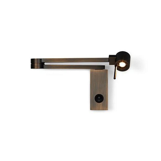 ACAM.001385 MANHATTAN bronze /// настенный LED 1х3  х  ACAM.001385