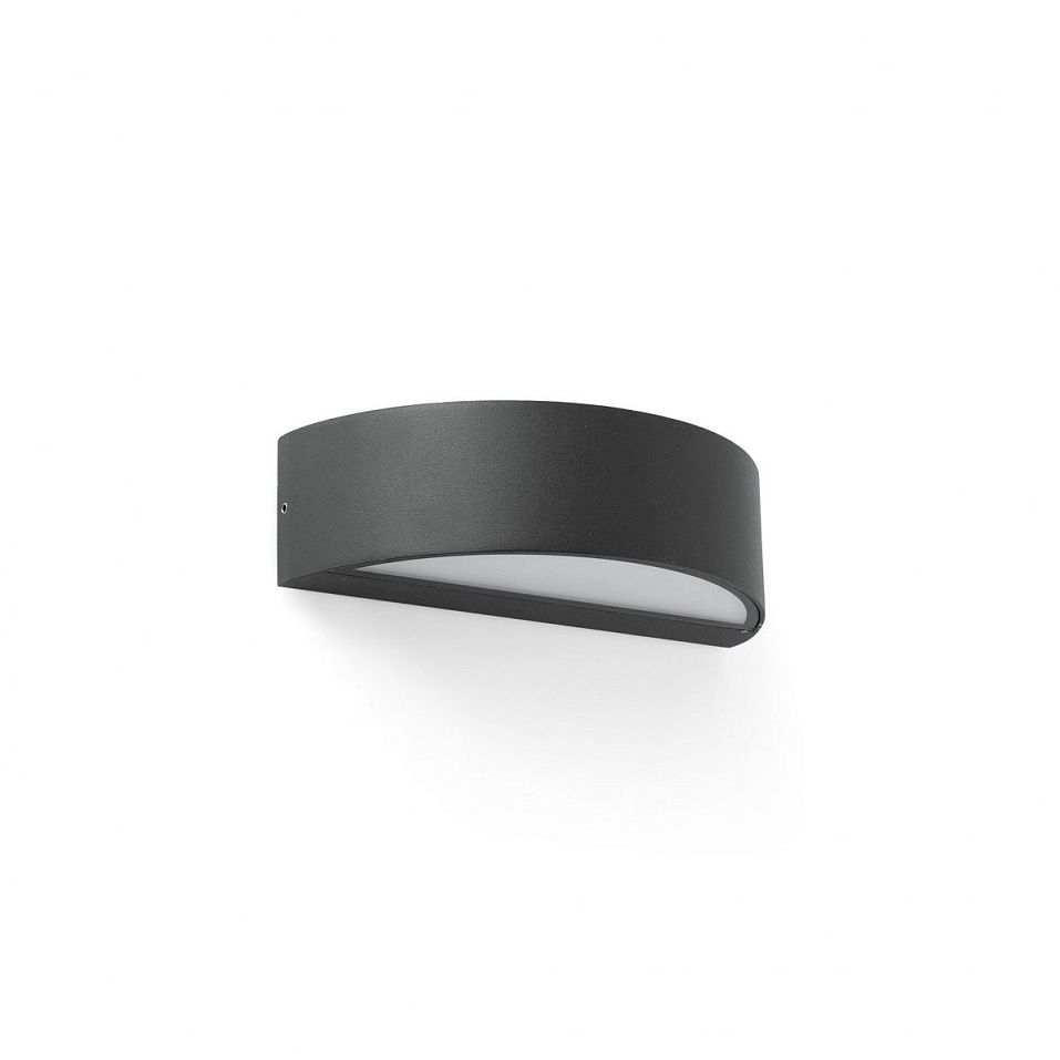 71276 OVAL Dark grey///Opal настенный LED 1х10  х   