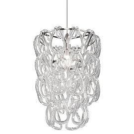 MINIGIOGALI SP RAI SPGIOMRAINCR Crystal/Chrome  chrom/clear// подвесной G9 1х60  х  MINIGIOGALI SP RAI SPGIOMRAINCR Crystal/Chrome
