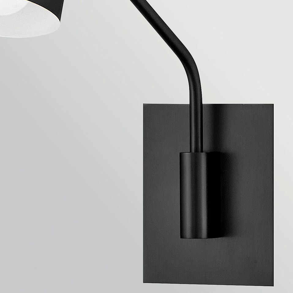 HK-BRAY-1WB-BK BRAY Black/Black// настенный E27 1х60  х   