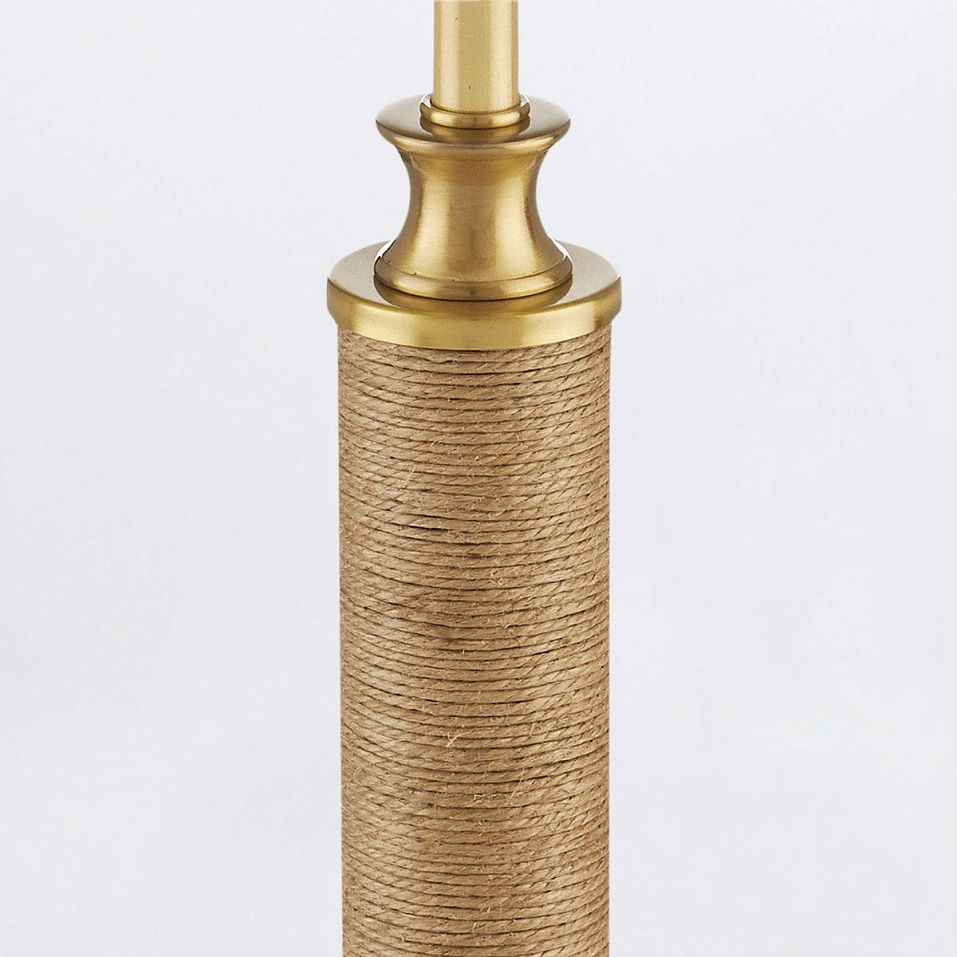 QNC-IPPOLITO-TL IPPOLITO Antique Brass / Natural /White// настольный E14 1х60  х   