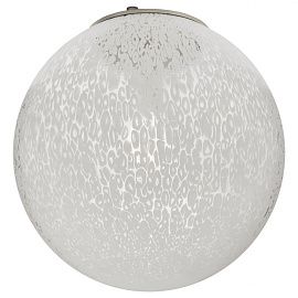 RINA PL 60 BC/MU NI RINA nickel satin/white murrina// потолочный E27 3х77  х  RINA PL 60 BC/MU NI