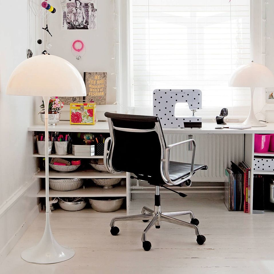 5744167068 PANTHELLA FLOOR white/white// напольный E27 1х60  х   