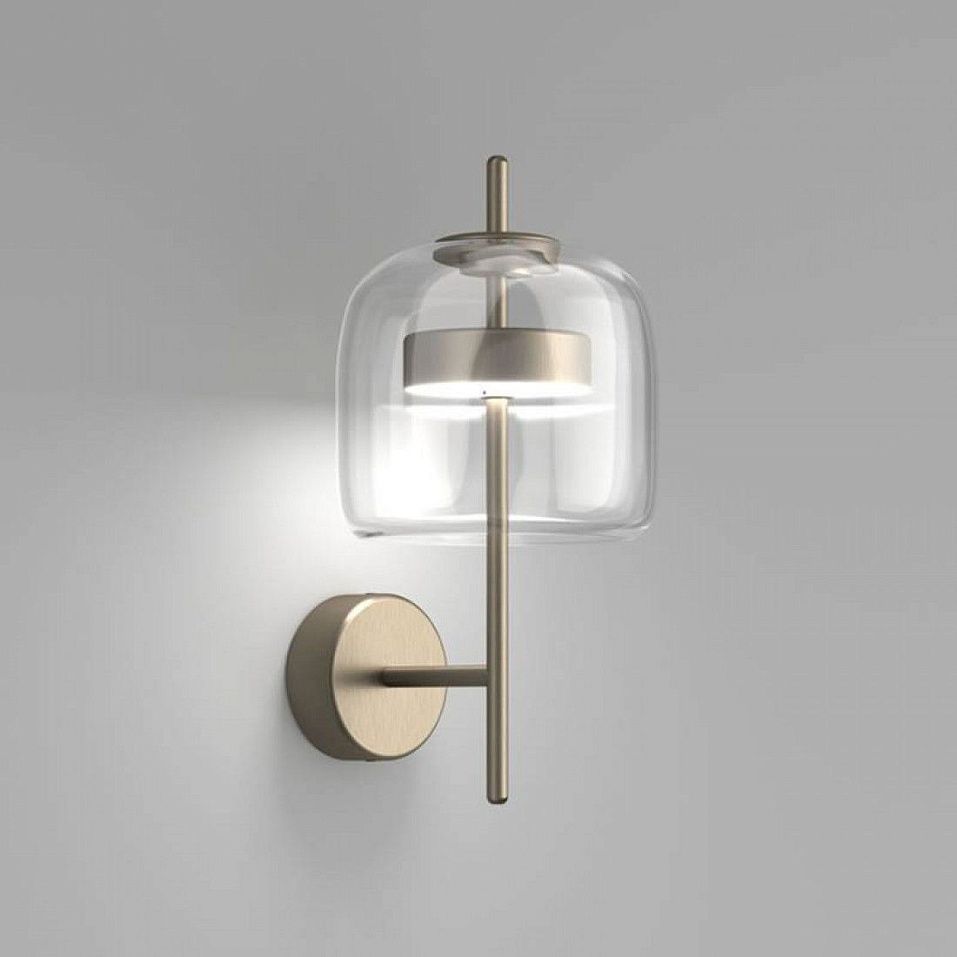JUBE AP S FU/TR OS JUBE matt gold/smoky transparent// настенный LED 3000K 1х8.5  х   